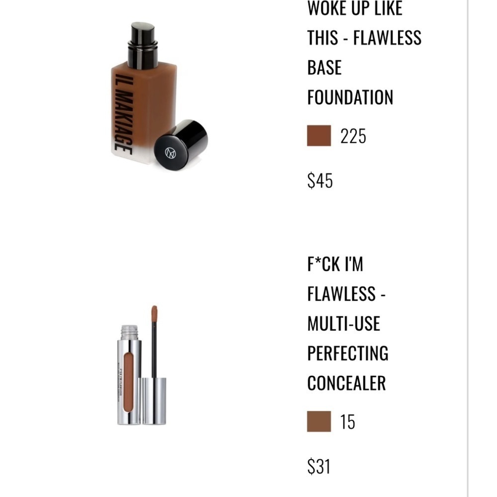 IL MAKIAGE Woke Up Like This Foundation for Flawless Finish - 225 - Picture 2 of 2
